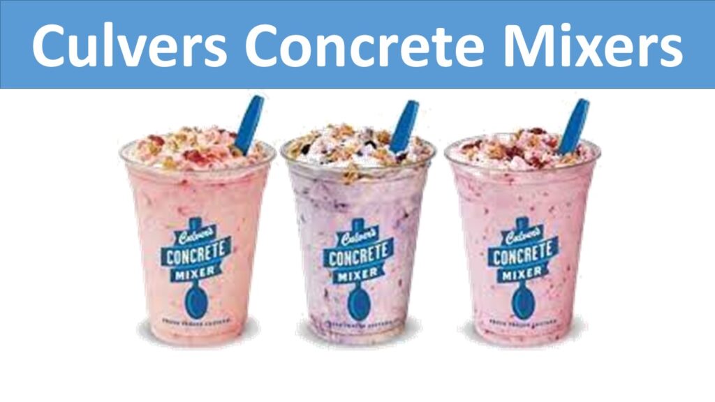 Culvers Concrete Mixers