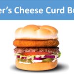 Culver' cheese Curd Burger