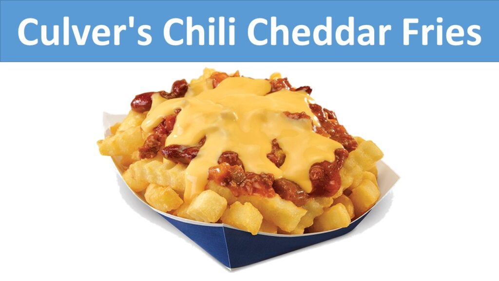Culver's Chili Cheddar Fries