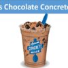 Culver's Chocolate Concrete Mixer