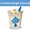 Culver's Cookie Dough Concrete Mixer