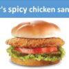 Culver's spicy chicken sandwich