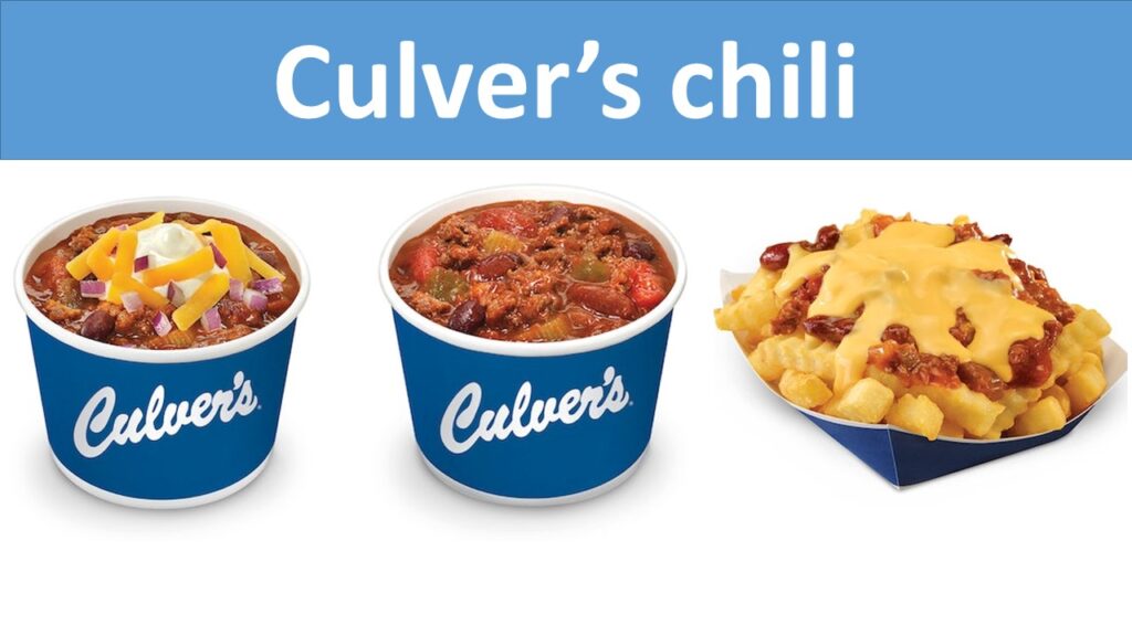 culver's chili